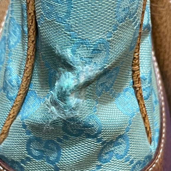 Gucci GG Tote in Blue - Picture 5 of 11